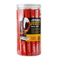 Big Horn Carpenter's Pencil Jar (RED) 48pcs / Jar 19858